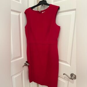 Kasper Red Suit Dress
